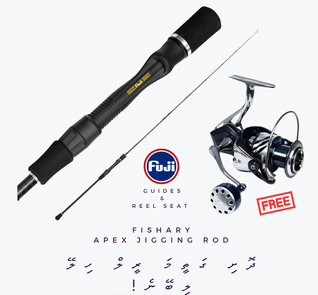 FISHARY APEX JIGGING ROD (FREE REEL)