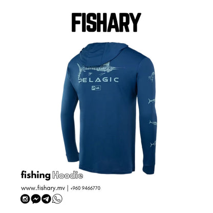 Fishing Hoodie (Blue)