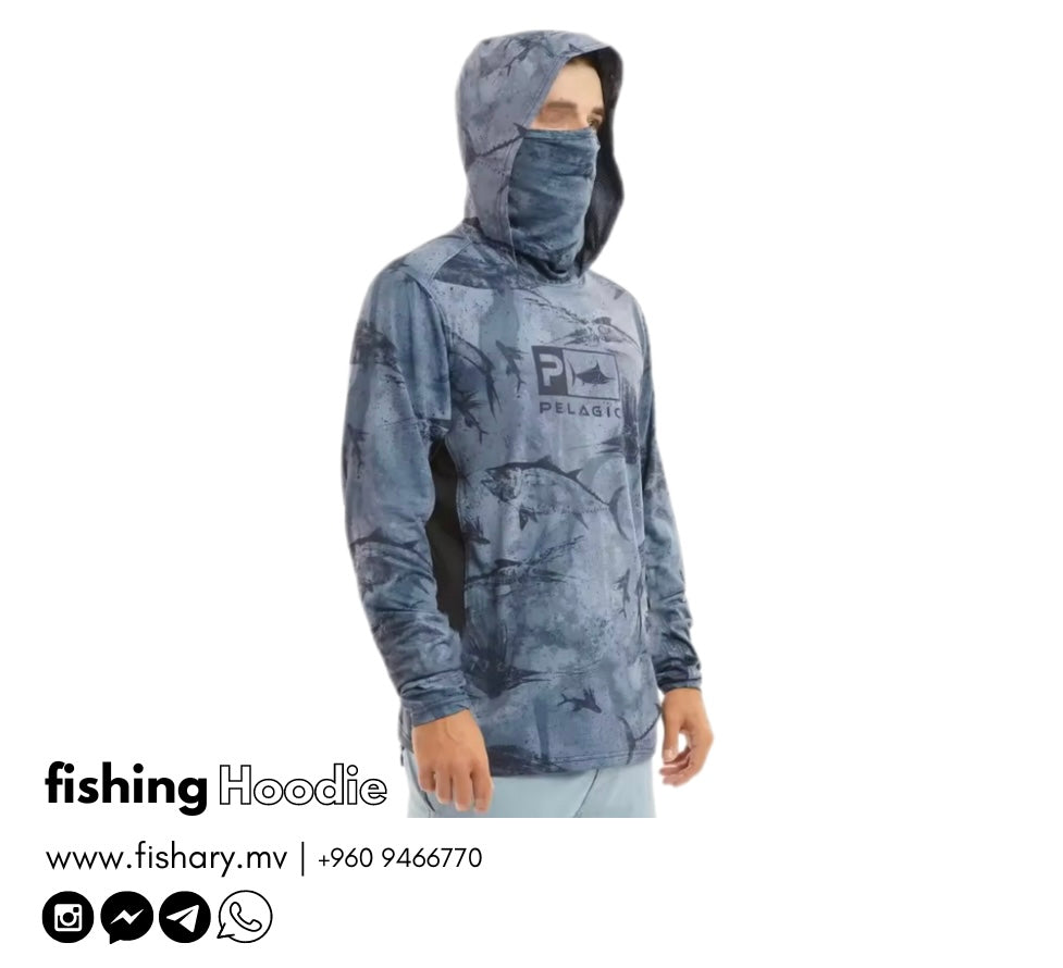 Fishing Hoodie (Grey)